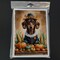 Edge Collections - 5" x 7" - Multicolor - Chocolate Dachshund Thanksgiving Greeting Cards with Envelopes - 8 Pieces